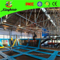 Factory Price Amusement Park Trampoline with Foam Pit